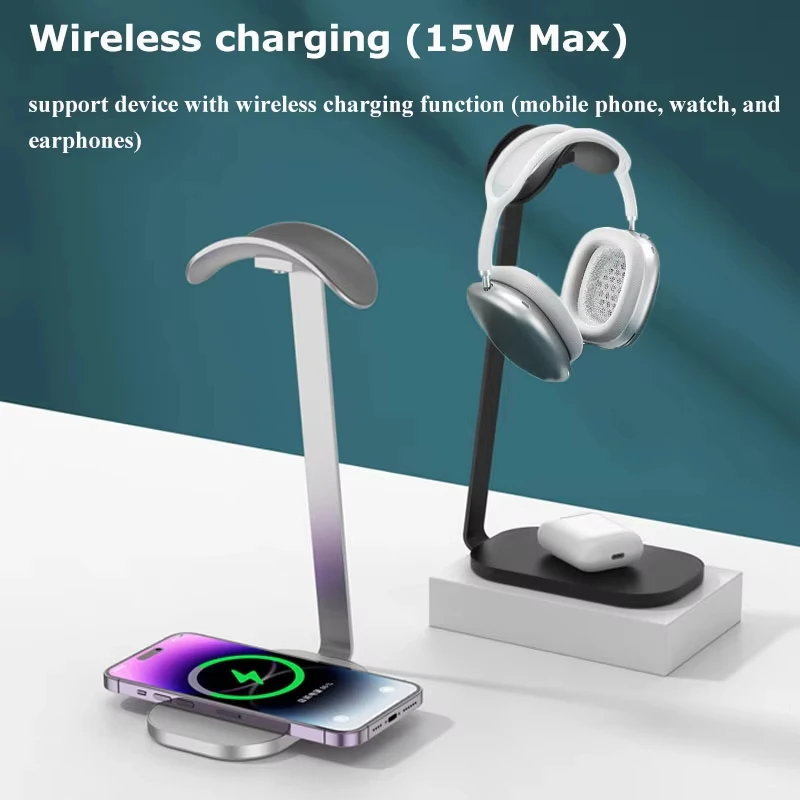 15W Wireless Charger for AirPo - Headphone Hook Under recensie en prijs