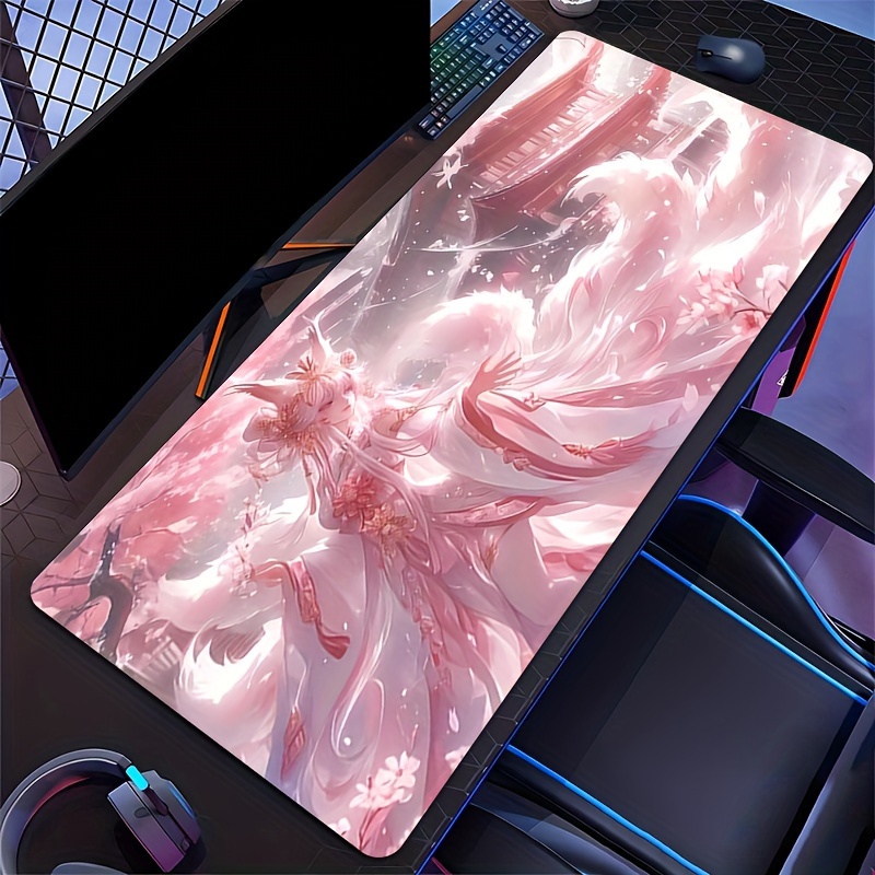 Anime Fox Girl Desk Mat, Exten - Desk Setup Girl recensie en prijs
