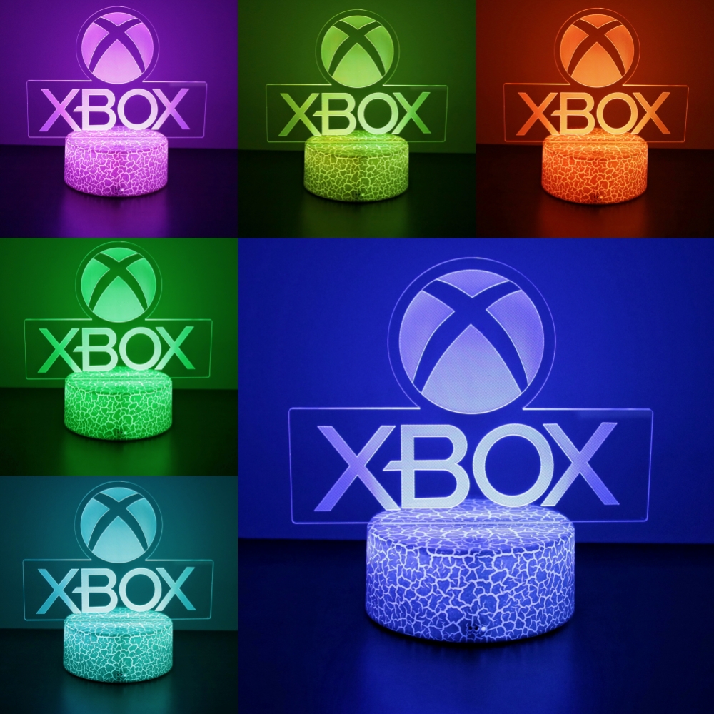 Gaming Lamp 3D Night Light For - Desk Setup Xbox recensie en prijs