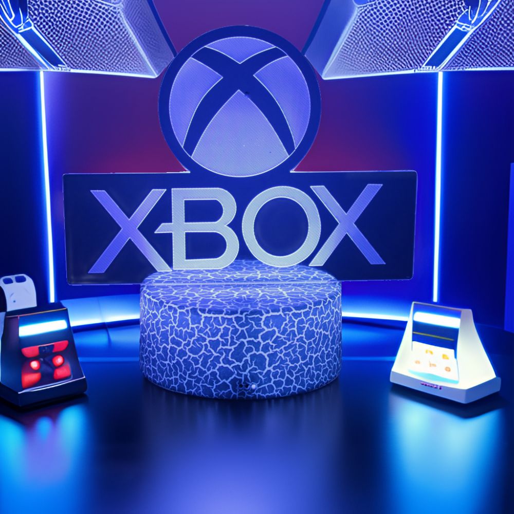Gaming Lamp 3D Night Light For - Desk Setup Xbox recensie en prijs