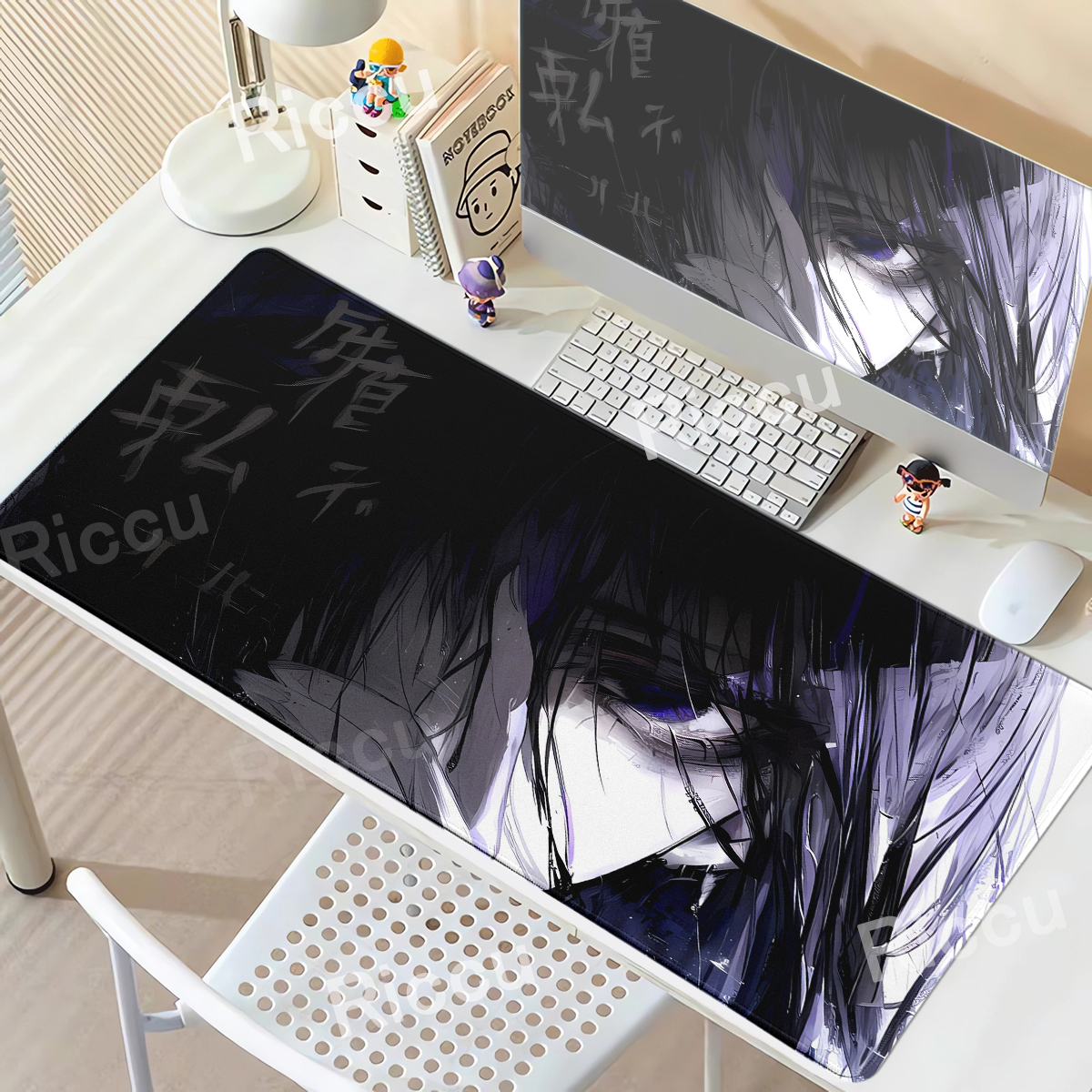 Text Anime Girl Large Mouse Pa - Desk Setup Girl recensie en prijs