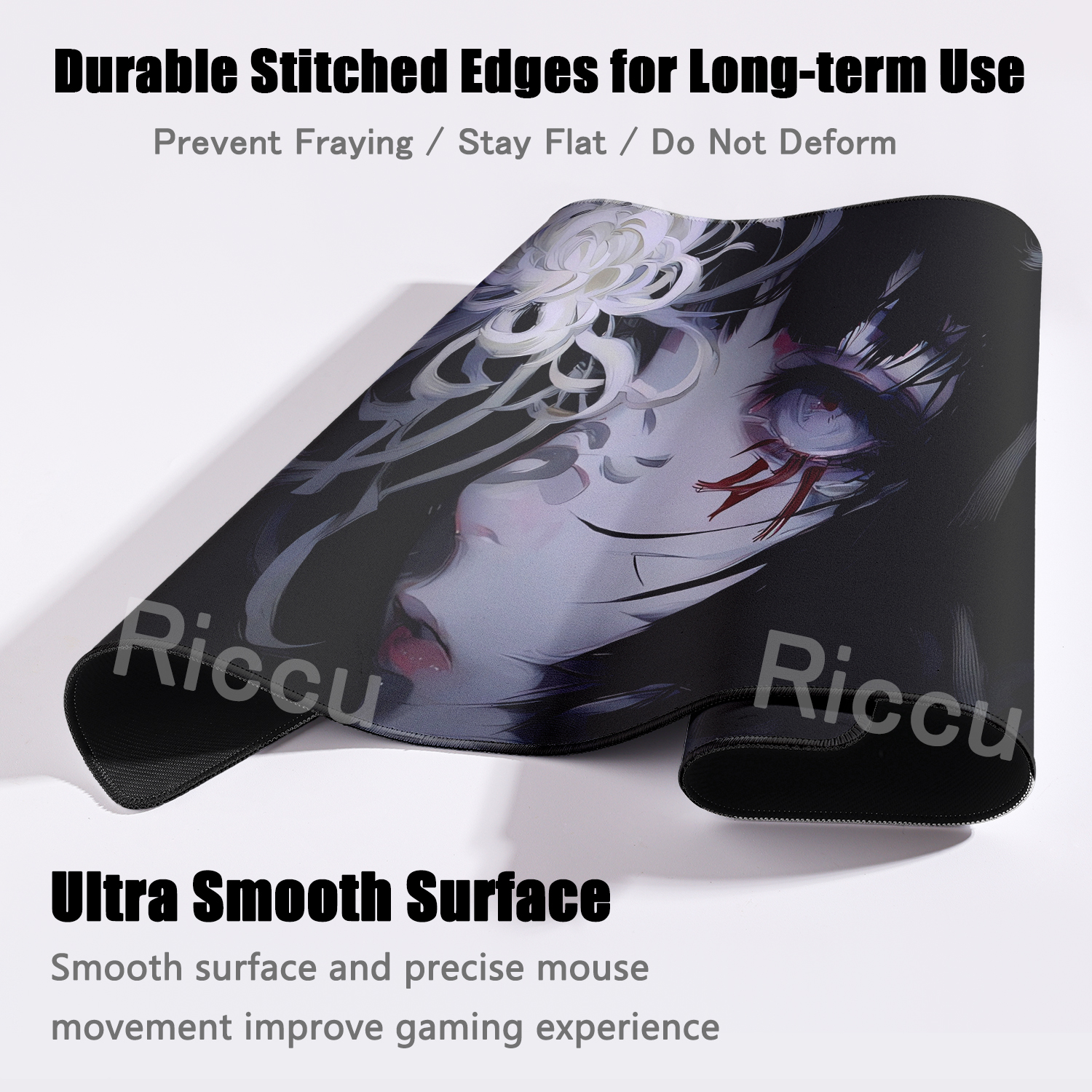 Text Anime Girl Large Mouse Pa - Desk Setup Girl recensie en prijs