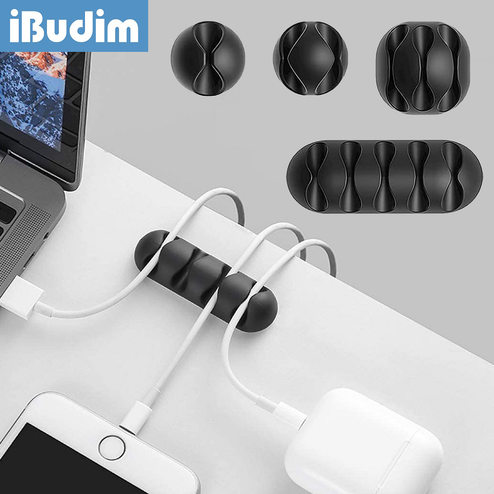 iBudim Cable Organizer Silicon - Headphone Hook Under recensie en prijs