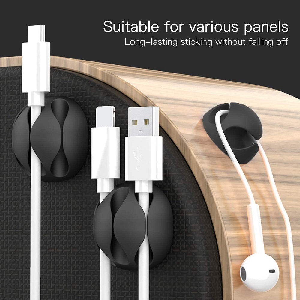 iBudim Cable Organizer Silicon - Headphone Hook Under recensie en prijs