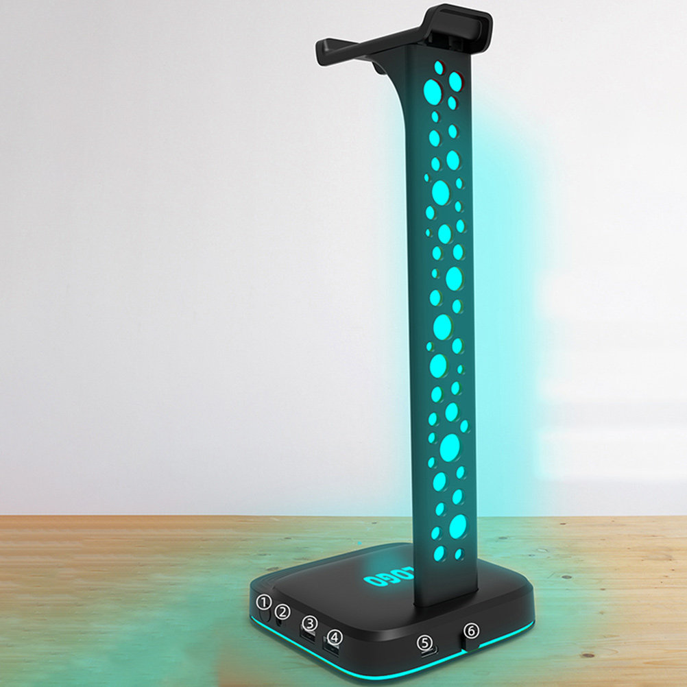 Rgb Headset Stand for Desk Gam - Desk Setup Headphones recensie en prijs
