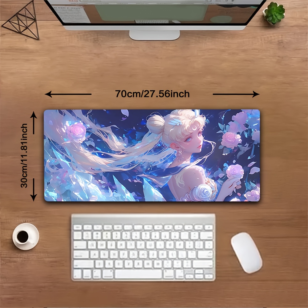 Anime Gaming Mouse Pad XXL 900 - Desk Setup Blue recensie en prijs