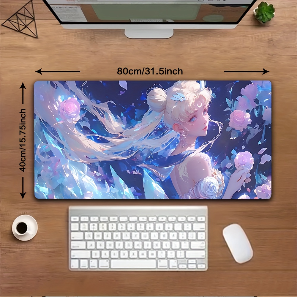 Anime Gaming Mouse Pad XXL 900 - Desk Setup Blue recensie en prijs