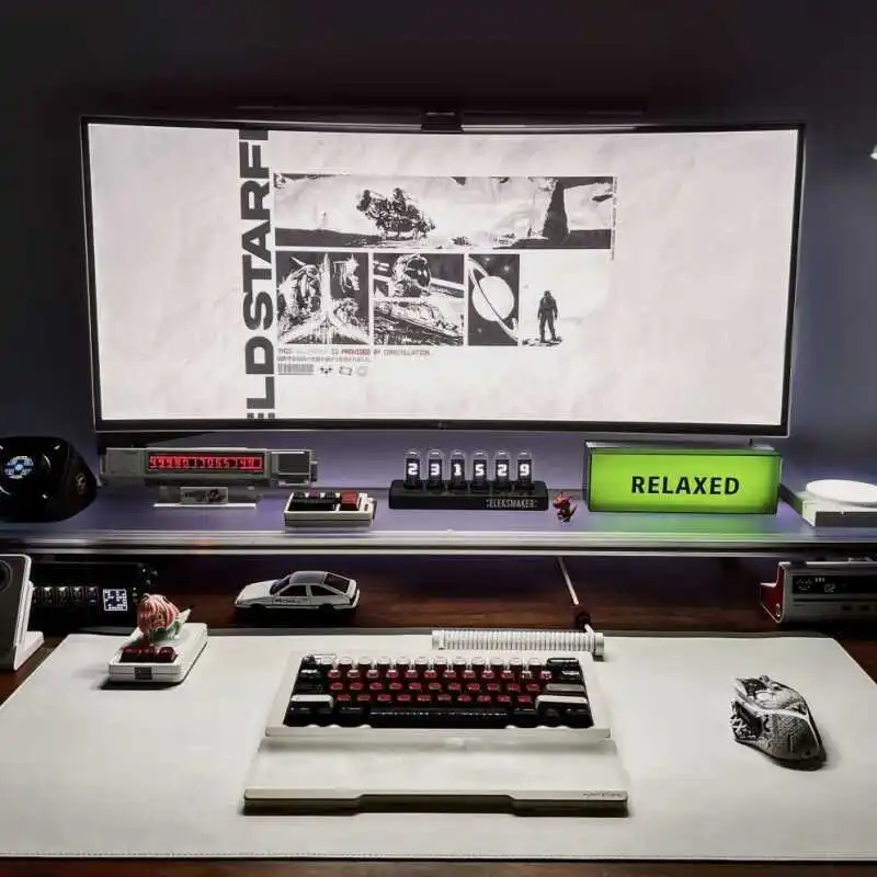 Aluminum Monitor Stand Acrylic - Desk Setup Ergonomics recensie en prijs
