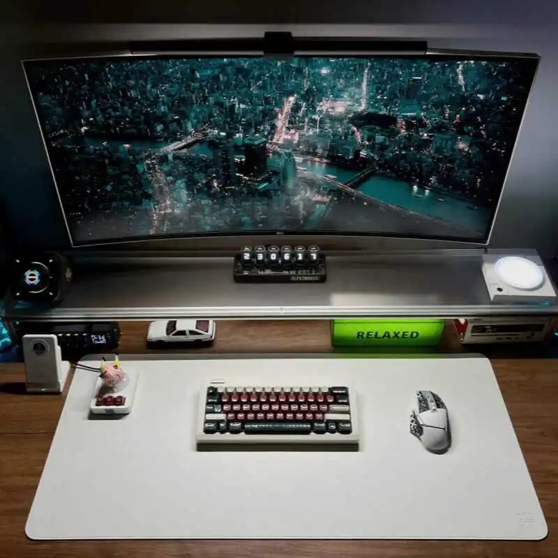 Aluminum Monitor Stand Acrylic - Desk Setup Ergonomics recensie en prijs