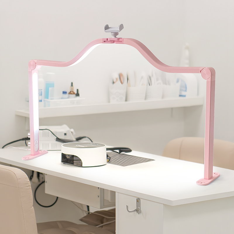 48W Half Moon Nail Lamp Double - Desk Setup Desk recensie en prijs