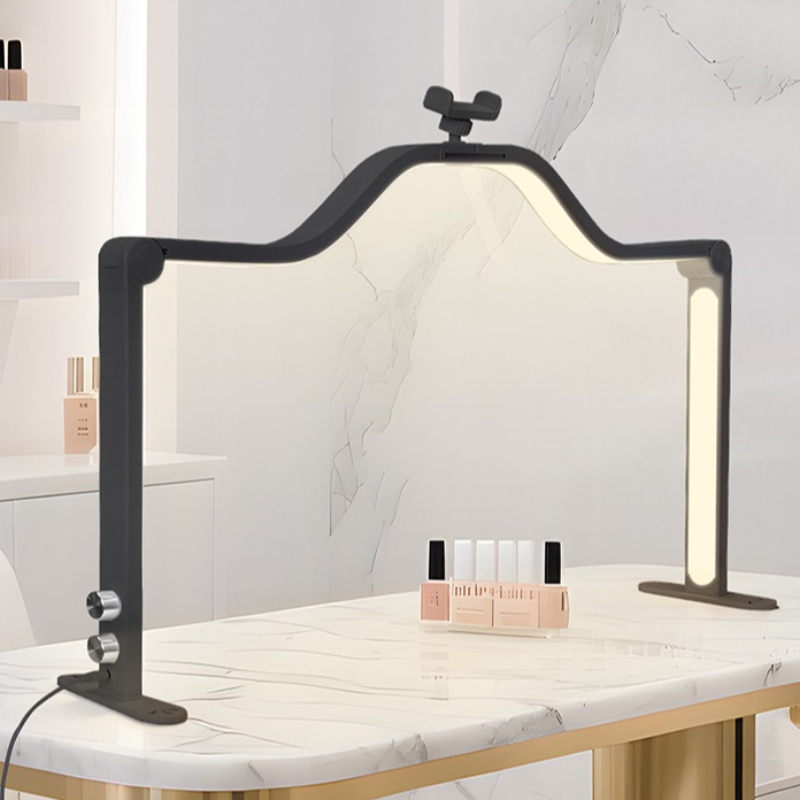48W Half Moon Nail Lamp Double - Desk Setup Desk recensie en prijs