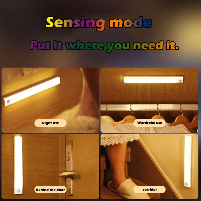 PIR Motion Sensor LED Night Li - Desk Setup Led Strip recensie en prijs