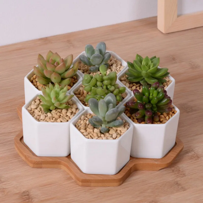 Set of 4/7/9/10 Hexagon Flower - Desk Setup White recensie en prijs