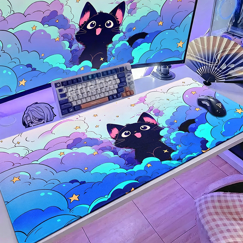 Japanese Sakura Desk Mat Table - Desk Setup Blue recensie en prijs