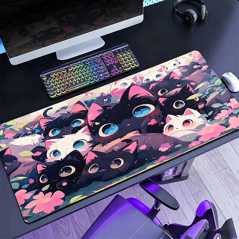 Japanese Sakura Desk Mat Table - Desk Setup Blue recensie en prijs