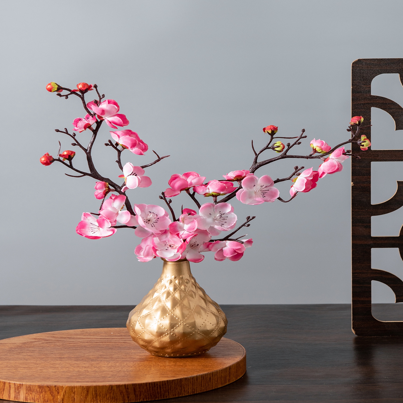 Artificial Flower Spring Plum  - Desk Setup At Home recensie en prijs