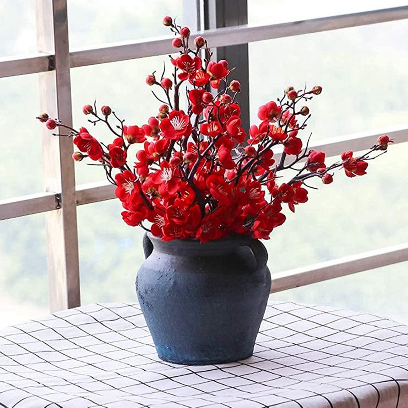 Artificial Flower Spring Plum  - Desk Setup At Home recensie en prijs