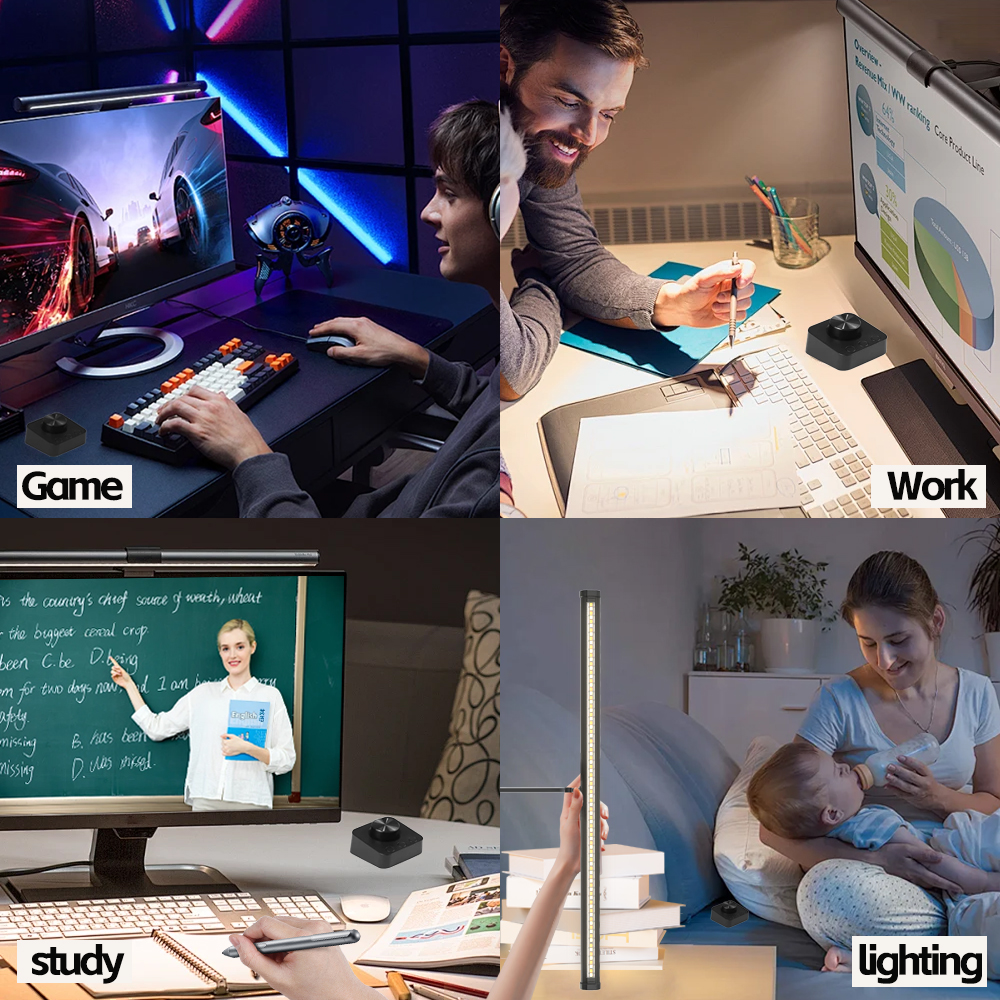 LED Eye-Care Desk Lamp Led Mon - Desk Setup Desk recensie en prijs