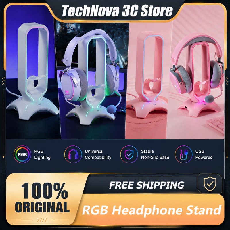 Waizowl RGB Headphone Stand Ga - Desk Setup Headphones recensie en prijs